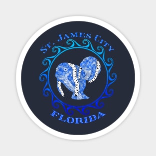 St. James City Florida Vacation Tribal Manatees Magnet